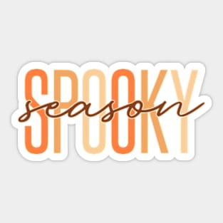 Spooky Season Halloween Fall Colors Vol.2 Sticker